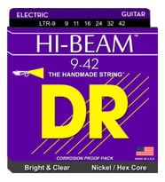 DR LTR-9 Hi-Beam Elektro Gitar Teli (Light 9-42)