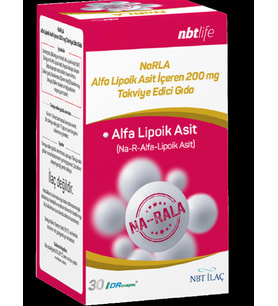 NBT Life NarRLA Alfa Lipoik Asit 30 Kapsül (Alpha Lipoic Acid)