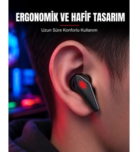 Led Işıklı Kablosuz Kulaklık Ergonomik Tasarım Yeni Nesil