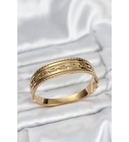 316L Çelik Gold Renk Vintage Model Kadın Kelepçe Bileklik 5886 - SSSSSS6209-1961