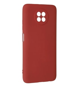 Newface Xiaomi Redmi Note 9 5G Kılıf Nano içi Kadife Silikon - Kiremit
