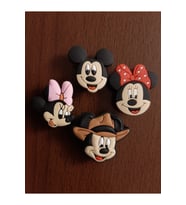 Terlik Süsü-terlik Tokası Mickey Kafalar 4'lü Set