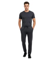 Erkek Beli Lastikli Jogger Pantolon Regular Fit BGL-ST05194 (Füme)