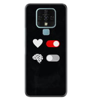 Tecno Camon 16 18P Pova Pova 3 Pova Neo Kılıf Desemli Silikon Love Brain 1722