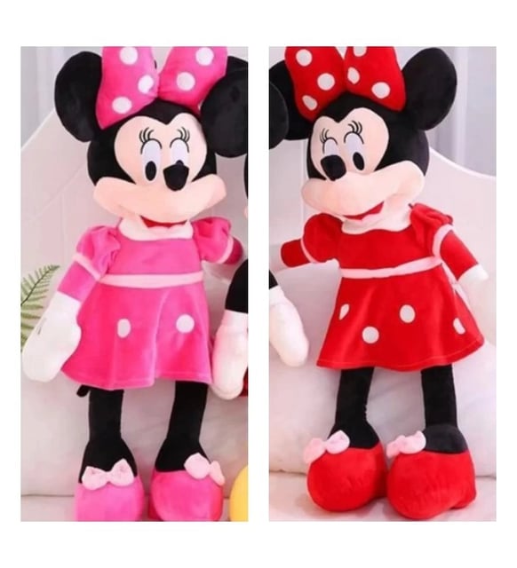 Mickey Mouse Ve Minnie Mouse Peluş Set 100CM 2 Lİ PELUŞ SET