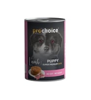 ProChoice Puppy Lamb Kuzu Etli Tahılsız Yavru Köpek Konservesi 400 Gr