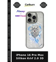 iPhone 16 Pro Max Silikon Kılıf 2.0 3D Koruma Kapağı Cep Aksesuarı