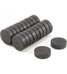 Hayaller Dükkanı Mıknatıs siyah minik 12*4mm p50-şerit 250