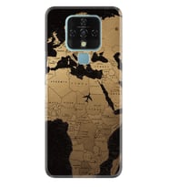Tecno Camon 16 18P Pova Pova 3 Pova Neo Kılıf Desemli Silikon Map Planet 1656