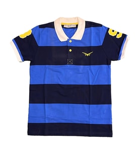 Fenerbahçe Çocuk Lisanslı  Çizgili Polo Tshirt