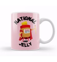 National Peanut Butter and Jelly Day Kupa Bardak Porselen