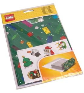 LEGO Gear 853664 Iconic Holiday Giftwrap