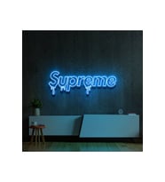 Supreme Yazılı Neon Tabela