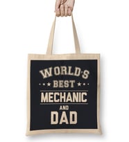 Fathers Day World's Best Shooter And Dad Bez Çanta Uzun Saplı