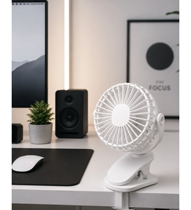 360 Derece Ayarlanabilir Sessiz Çalışan Mandallı Fan