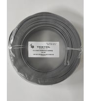 TEKTEL (TELTEKS) TELEFON KABLOSU 6 LI GRİ FLAT KÖKEN 100 METRE