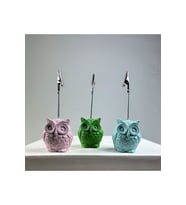 Baykuş Not Tutucu 3'lü Set (pembe - Nane - Yeşil)