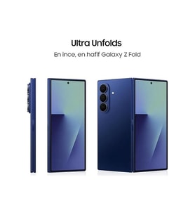 Samsung Galaxy Z Fold 7 256 12 GB RAM (Samsung Türkiye Garantili) Gölge Mavisi 256 GB