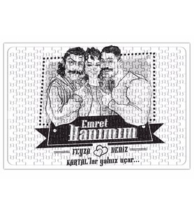 Kardeş Payı Emret Hanımım Puzzle 240 Parça Yapboz