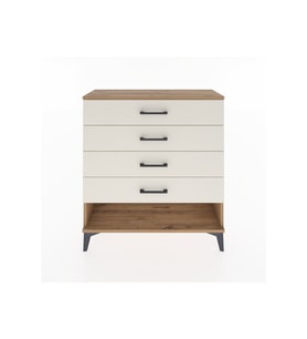 Arges Şifonyer 4 Çekmeceli 88x30x96 Çam-Aytaşı
