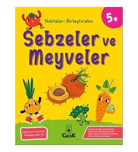 Noktaları Birleştirelim - Sebzeler ve Meyveler +5 Yaş