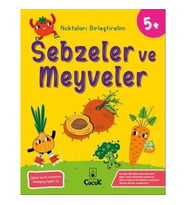 Noktaları Birleştirelim - Sebzeler ve Meyveler +5 Yaş
