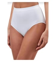 Yıldız Kadın Modal Yüksek Bel Silikonlu Likralı Toparlayıcı Külot 4200 - 6 Adet (Beyaz)