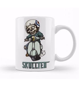Skullter Zombie Kupa Bardak Porselen