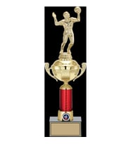 ODAK KUPA - Figürlü Kupalar - Voleybol Erkek Figürlü Kupalar FG-054 C - 41 cm
