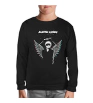 Jujutsu Kaisen - Kanat Siyah Çocuk Sweatshirt