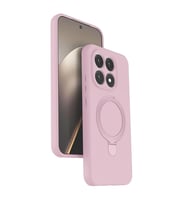 Xiaomi Mi 15t Regal Magsafe Standlı Kapak - Açık Pembe