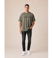 VIGOSS ACTION YAĞLI BOYAMA ERKEK T-SHIRT 62906-30226