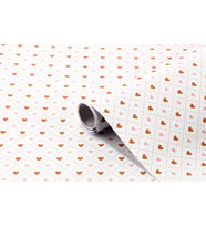 Bigpoint Yapışkanlı Folyo 2m Kalp Desen No:49 x 12 Rulo