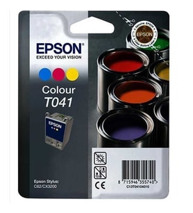 Tonersepeti Epson T041-C13T04104020 Orjinal Renkli Kartuş