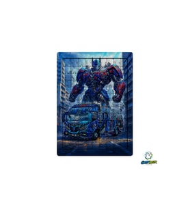 Ghostbastır Design Transformers Optimus Prime 99 Parça Ayaklı Puzzle – Dekoratif Çocuk Yapbozu 0212