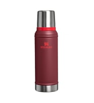 Stanley Klasik Vakumlu Çelik Termos 0,94 Lt Cranberry (Çok Renkli)