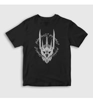 Presmono Unisex Çocuk Siyah Sauron Yüzüklerin Efendisi The Lord Of The Rings T-Shirt 253362tt