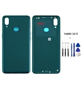 Samsung Galaxy A10S - SM-A107F FULL Kasa Arka Kapak Takım YEŞİL - TAMİR SETİ