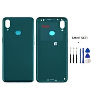 Samsung Galaxy A10S - SM-A107F FULL Kasa Arka Kapak Takım YEŞİL - TAMİR SETİ