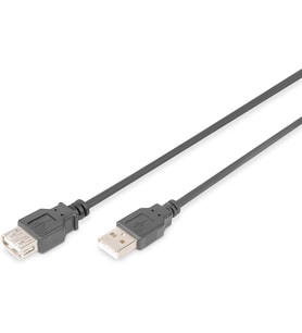 Usb 2.0 Uzatma Kablosu, Tip A M/F, 3.0M, Usb 2.0 Uyumlu, Bl