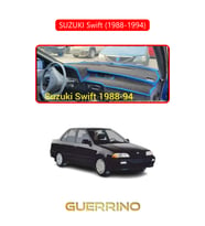 SUZUKI Swift  (1988-1994)TORPİDO KORUMA HALISI KIRMIZI KENAR