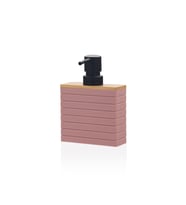 The Mia Stripe Sıvı Sabunluk Pembe