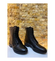 CASTLE BLACK CB-21890-1 KADIN DERİ BOT