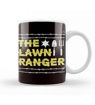 Lawn Ranger Gardener Garden Gardening Flowers Plants Nature Kupa Bardak Porselen