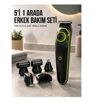 Mey İthalat® Erkek Kişisel Bakım Seti Çok Amaçlı Sakal Vücut Burun Kulak Tıraş Makinesi