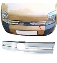Ford Connect Krom Ön Panjur 2007-2009 Tek Parça Paslanmaz Çelik