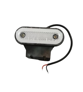Side marker kasa lambası - beyaz 24v 3w çakarlı adet / LAAM446-1
