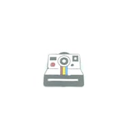 Mordino Polaroid Büyük Pin (Karışık)