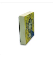 Ayasofya Hz. İsa Mozaiği Baskılı Doğaltaş  Magnet(KRT-010)