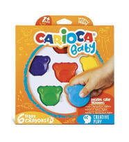 Carioca Teddy Bebek Crayons 6'Lı 42956